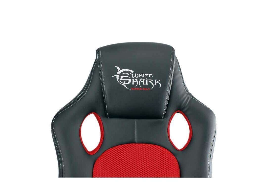 White Shark pelituoli Kings Throne black/red Y-2706 hinta ja tiedot | Toimistotuolit | hobbyhall.fi