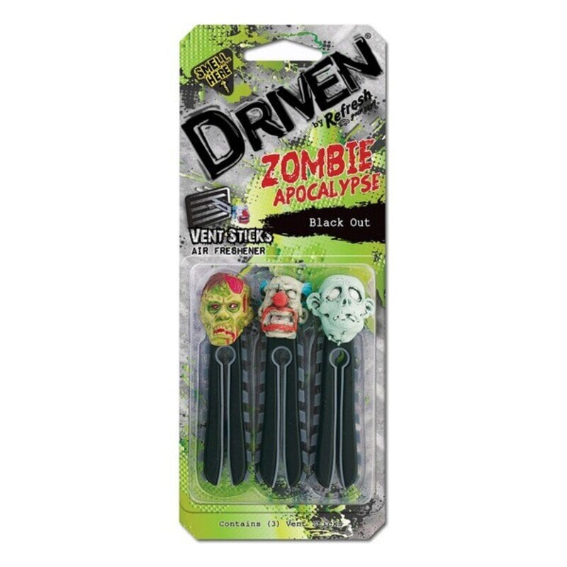 Auton ilmanraikastin California Scents Driven Sticks Zombie hinta ja tiedot | Ilmanraikastimet autoon | hobbyhall.fi