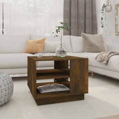 Sohvapöytä savutammi 55x55x43 cm lastulevy hinta ja tiedot | Sohvapöydät | hobbyhall.fi