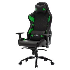 L33T Gaming Elite V4 PU -pelituoli, vihreä hinta ja tiedot | Toimistotuolit | hobbyhall.fi