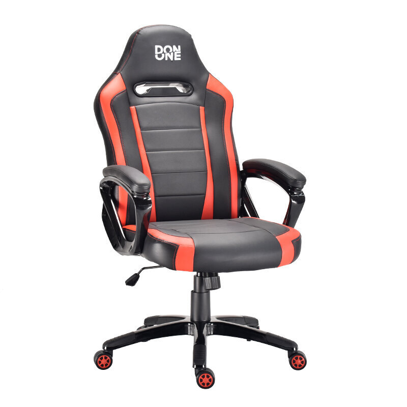 DON ONE pelituoli - Belmonte Gaming Chair Black/Red hinta ja tiedot | Toimistotuolit | hobbyhall.fi