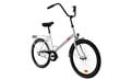 N1 Combi 24” polkupyörä, valkoinen hinta ja tiedot | Polkupyörät | hobbyhall.fi