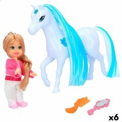 Nukke ja hevonen Colorbaby Bella, 4 osaa. hinta ja tiedot | Tyttöjen lelut | hobbyhall.fi