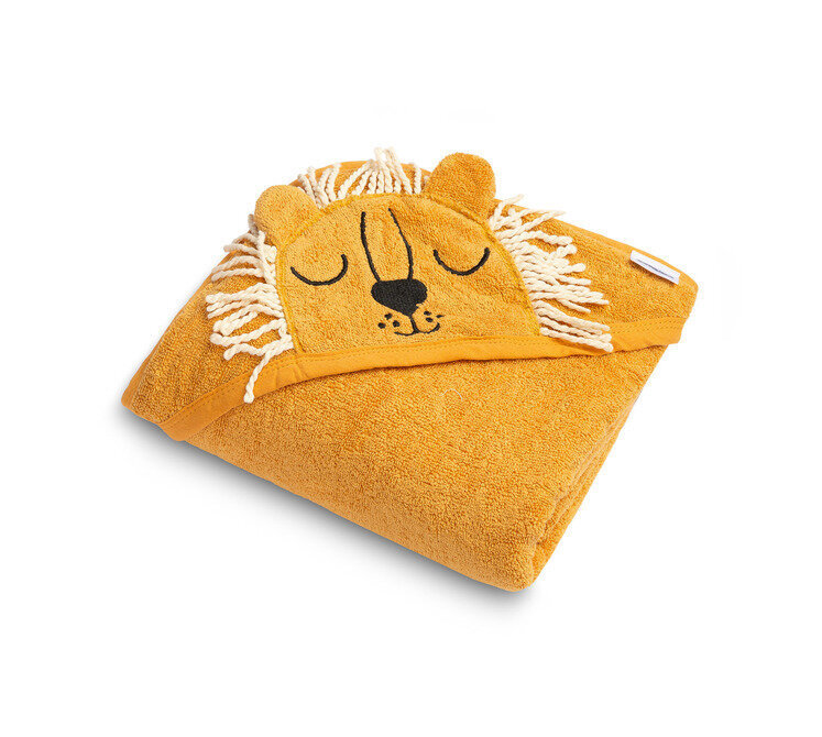 Sensillo lasten pyyhe Lion, 90x90 cm hinta ja tiedot | Pyyhkeet | hobbyhall.fi