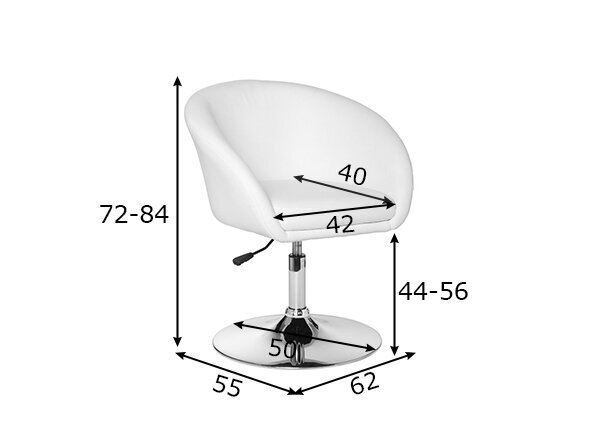 Tuoli Lift, valkoinen hinta ja tiedot | Toimistotuolit | hobbyhall.fi