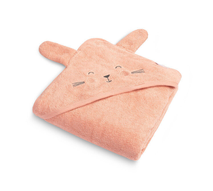 Sensillo lasten pyyhe Rabbit, 90X90 cm hinta ja tiedot | Pyyhkeet | hobbyhall.fi