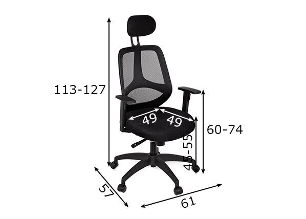 Työtuoli Deluxe hinta ja tiedot | Toimistotuolit | hobbyhall.fi