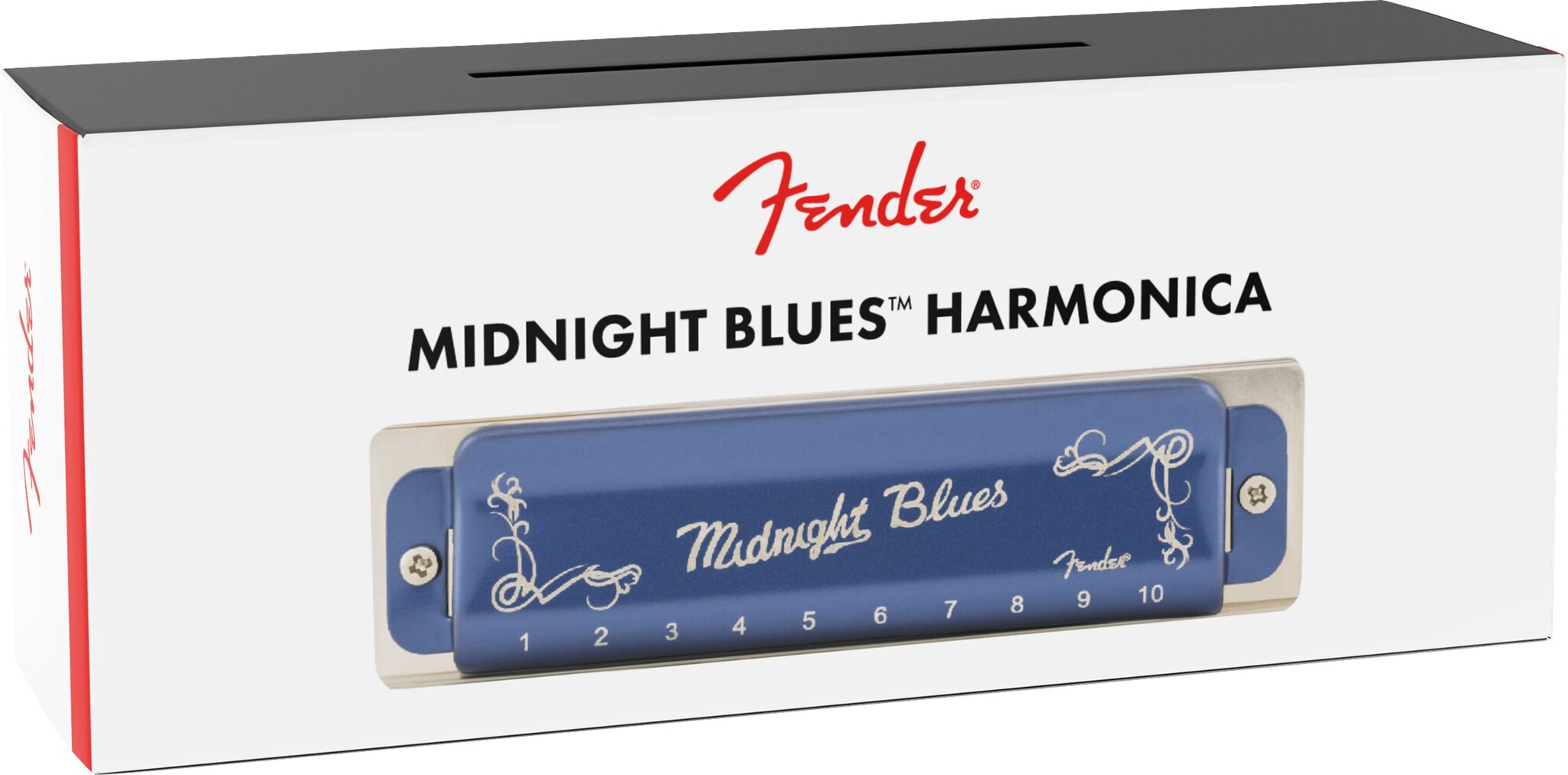 Huuliharppu Fender Midnight Blues C hinta ja tiedot | Puhallinsoittimet | hobbyhall.fi