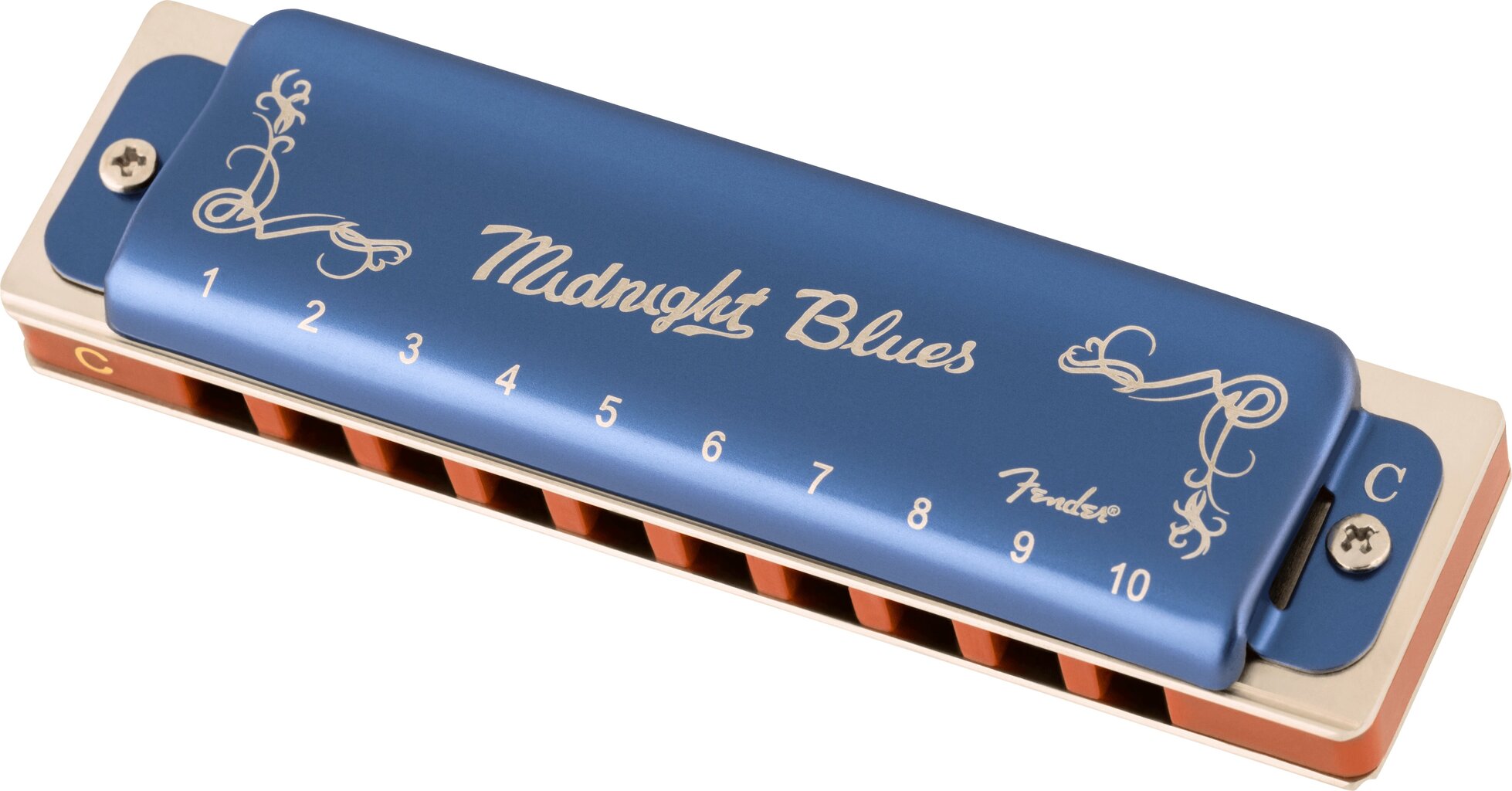 Huuliharppu Fender Midnight Blues C hinta ja tiedot | Puhallinsoittimet | hobbyhall.fi