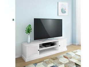 TV-taso Loft24 Mille, valkoinen hinta ja tiedot | TV-tasot | hobbyhall.fi