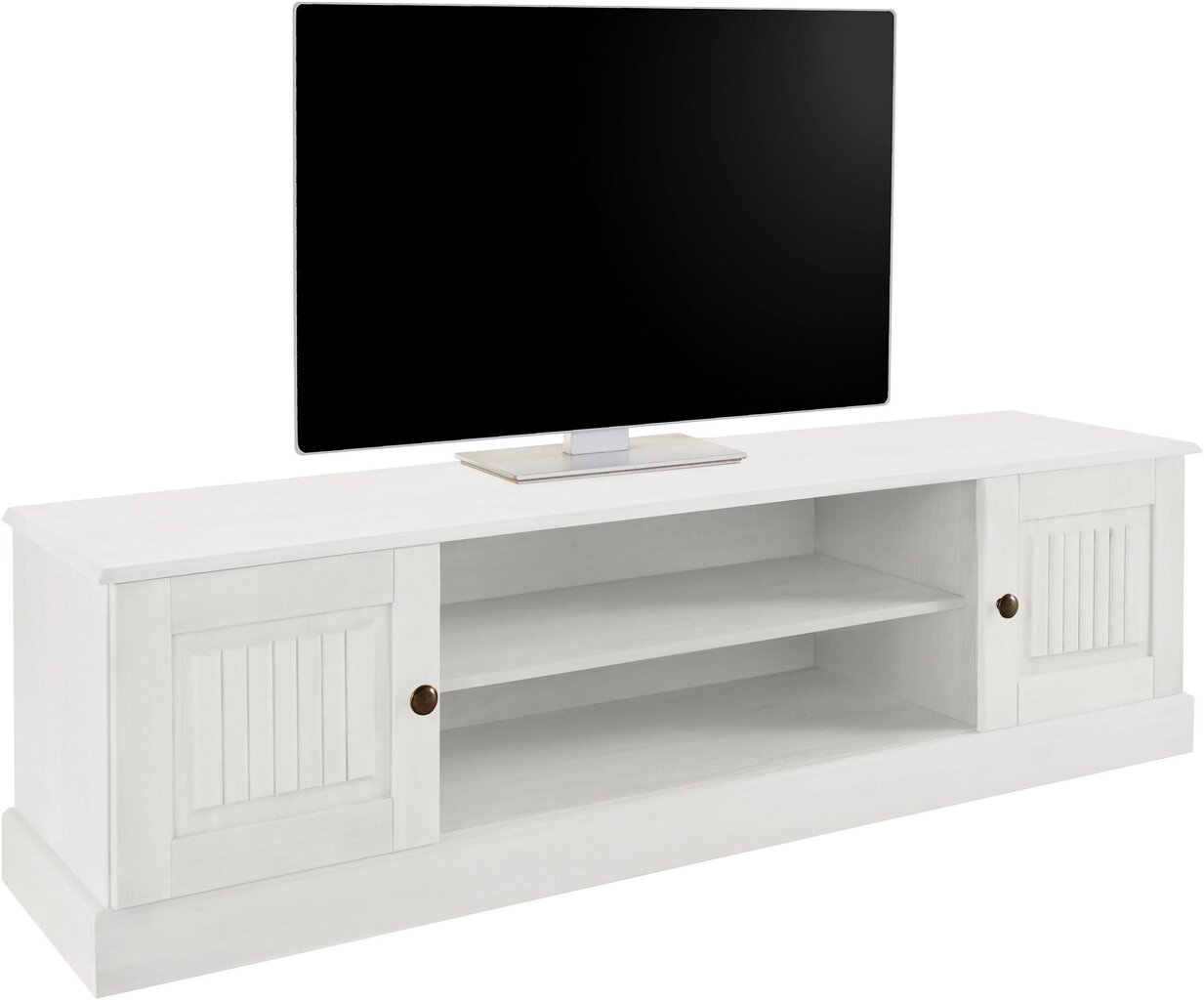 TV-taso Loft24 Mille, valkoinen hinta ja tiedot | TV-tasot | hobbyhall.fi