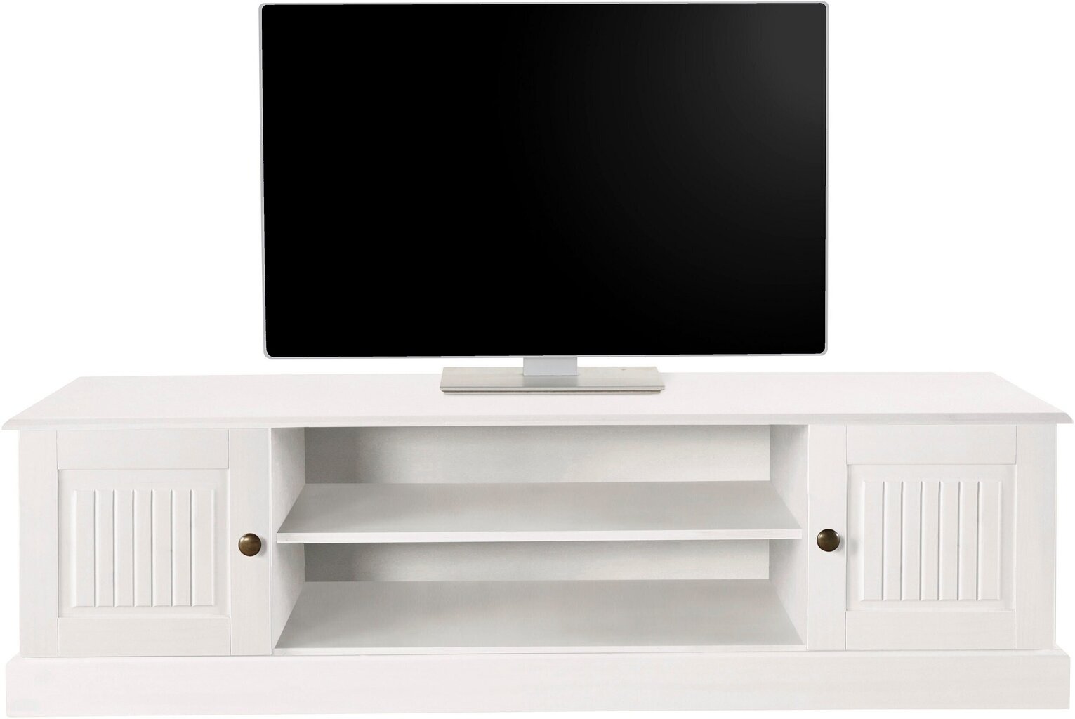 TV-taso Loft24 Mille, valkoinen hinta ja tiedot | TV-tasot | hobbyhall.fi