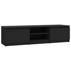 TV-taso musta 140x40x35,5 cm lastulevy hinta ja tiedot | TV-tasot | hobbyhall.fi