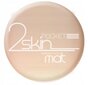 BELL Mattifying Powder 2Skin Pocket Pressed Powder 43 Vegaani hinta ja tiedot | Meikkivoiteet ja puuterit | hobbyhall.fi