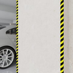 Kulmasuojat 2 kpl keltainen ja musta 4x4x104 cm PU hinta ja tiedot | Lisätarvikkeet autoiluun | hobbyhall.fi