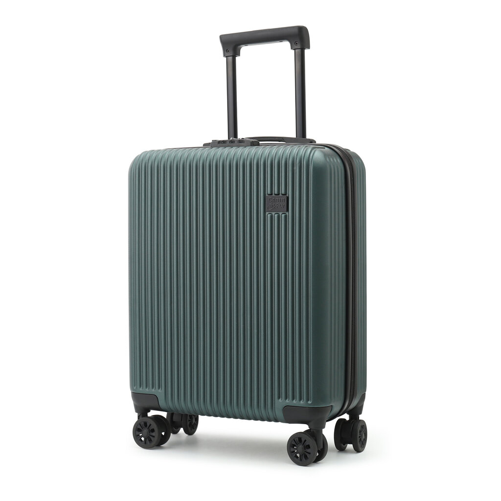 CabinFly Bellanca matkalaukku käsimatkatavaroille, 55x40x20cm, 40 L, vihreä hinta ja tiedot | Matkalaukut ja matkakassit | hobbyhall.fi