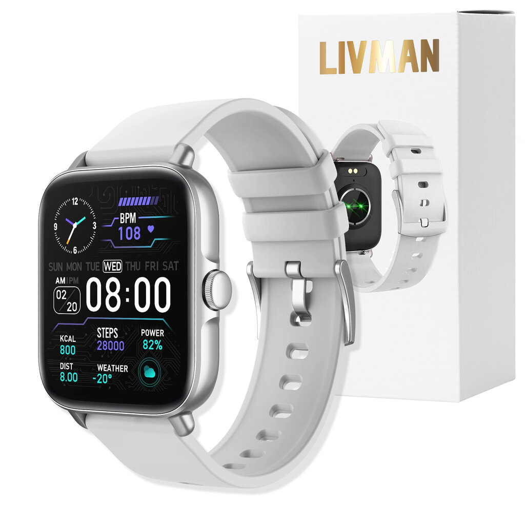 Älykello Smartwatch LIVMAN Y22 hinta ja tiedot | Älykellot | hobbyhall.fi