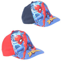 Pipo leuanauhalla, Spiderman Punainen/Sininen hinta ja tiedot | Poikien hatut, huivit ja käsineet | hobbyhall.fi