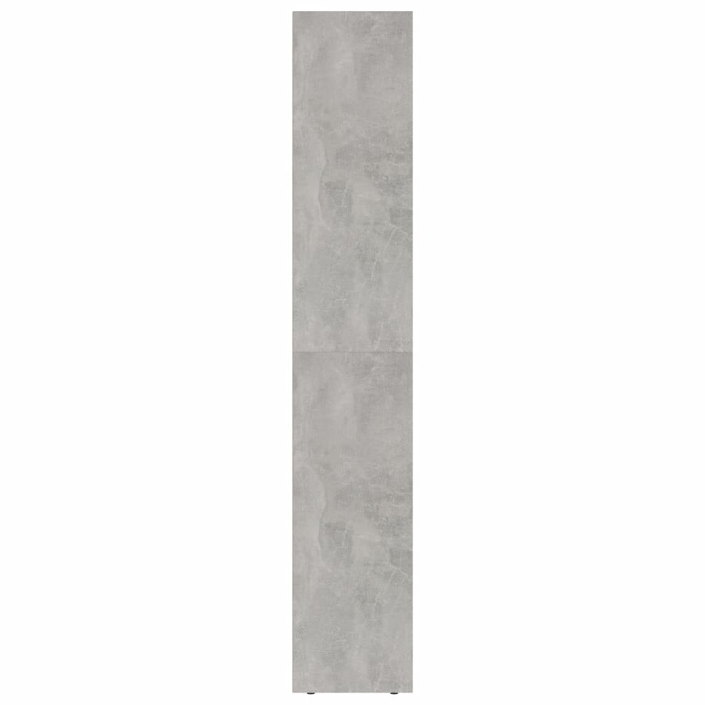 Kirjahylly betoninharmaa 36x30x171 cm lastulevy hinta ja tiedot | Hyllyt | hobbyhall.fi