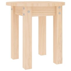 Sohvapöytä Ø 35x35 cm täysi mänty hinta ja tiedot | Sohvapöydät | hobbyhall.fi