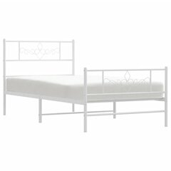 Sängynrunko , 100x190 cm, valkoinen hinta ja tiedot | Sängyt | hobbyhall.fi
