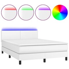 Sänky , 140x200cm, valkoinen hinta ja tiedot | Sängyt | hobbyhall.fi