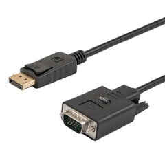 Kaapeli Elmak Savio CL-92, DisplayPort, VGA, 1,8 m hinta ja tiedot | Elmak Kodinkoneet ja kodinelektroniikka | hobbyhall.fi