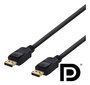 Deltaco DP-1010D, DisplayPort, 1m hinta ja tiedot | Kaapelit ja adapterit | hobbyhall.fi