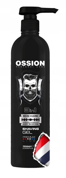 MORFOSE OSSION 3-in-1 SHAVING GEL - 700ml hinta ja tiedot | Parranajo ja karvanpoisto | hobbyhall.fi