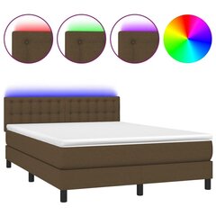 Sänky , ruskea, 140x190 cm hinta ja tiedot | Sängyt | hobbyhall.fi
