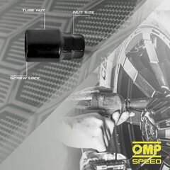 Varkaudenestoruuvit OMP OMPS09811201 M12 x 1,25 4 kpl Musta hinta ja tiedot | Lisätarvikkeet autoiluun | hobbyhall.fi