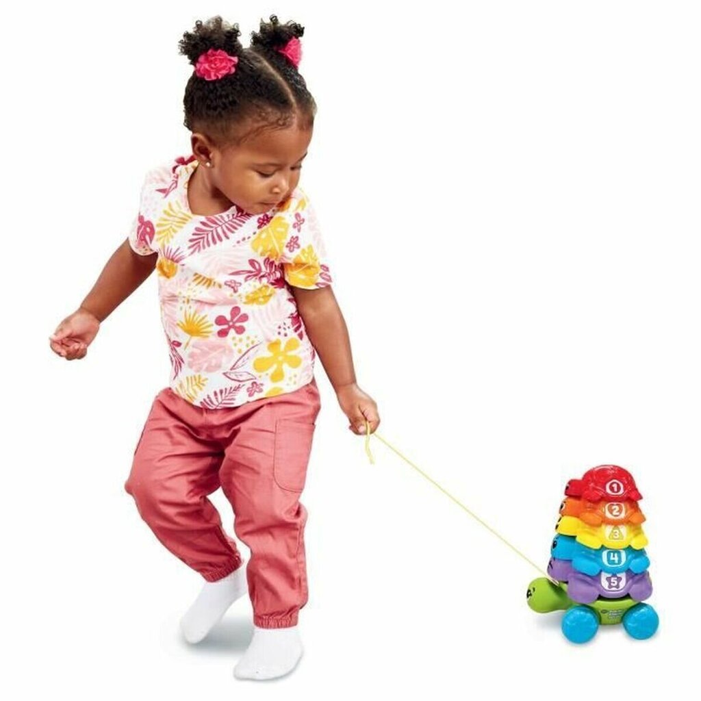 Sorter Vtech Baby Empilo kilpikonnaperhe, FR hinta ja tiedot | Vauvan lelut | hobbyhall.fi