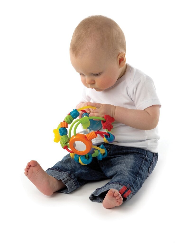 PLAYGRO kehittävä lelu Play and Learn Ball hinta ja tiedot | Vauvan lelut | hobbyhall.fi