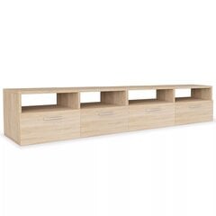 TV-tasot 2 kpl lastulevy 95x35x36 cm tammi hinta ja tiedot | TV-tasot | hobbyhall.fi