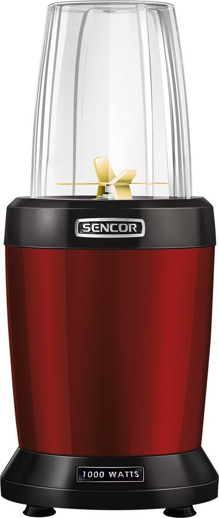 Sencor Nutri Blender -tehosekoitin SNB4301RD, punainen hinta ja tiedot | Tehosekoittimet | hobbyhall.fi