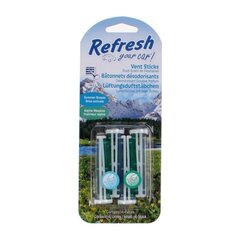 Auton ilmanraikastin California Scents Vent Sticks Summer Breeze (2 kpl) hinta ja tiedot | Ilmanraikastimet autoon | hobbyhall.fi