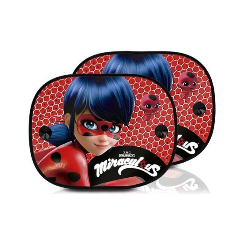 Auton ikkunan verho Lady Bug, 2 kpl. hinta ja tiedot | Lisätarvikkeet autoiluun | hobbyhall.fi