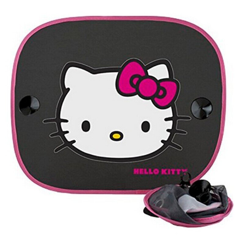 Auton ikkunaverho Hello Kitty KIT3014, 2 kpl. hinta ja tiedot | Lisätarvikkeet autoiluun | hobbyhall.fi