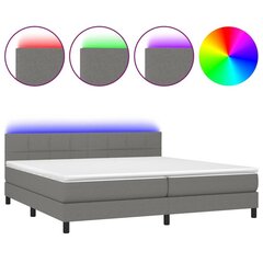 Sänky , 200x200 cm, harmaa hinta ja tiedot | Sängyt | hobbyhall.fi