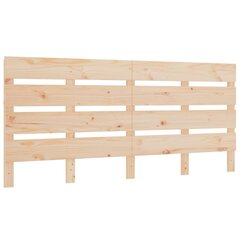 Sängynpääty 120x3x80 cm täysi mänty hinta ja tiedot | Sängyt | hobbyhall.fi