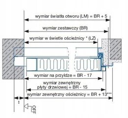 Tekninen teräs ulko-ovi 90x200cm ruskea hinta ja tiedot | Ulko-ovet | hobbyhall.fi