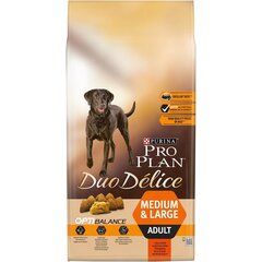 Kuivaruoka koirille PURINA PRO PLAN Duo Delice Adult Beef & Rice, 10 kg hinta ja tiedot | Koiran kuivaruoka | hobbyhall.fi