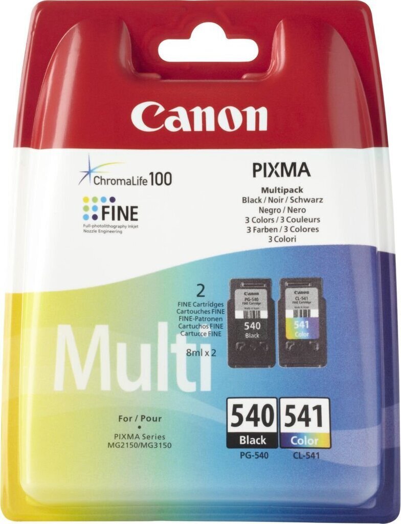 CANON PG-540 / CL-541 Multi pack SEC hinta ja tiedot | Mustekasetit | hobbyhall.fi