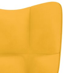 Lepotuoli, keltainen hinta ja tiedot | Nojatuolit | hobbyhall.fi