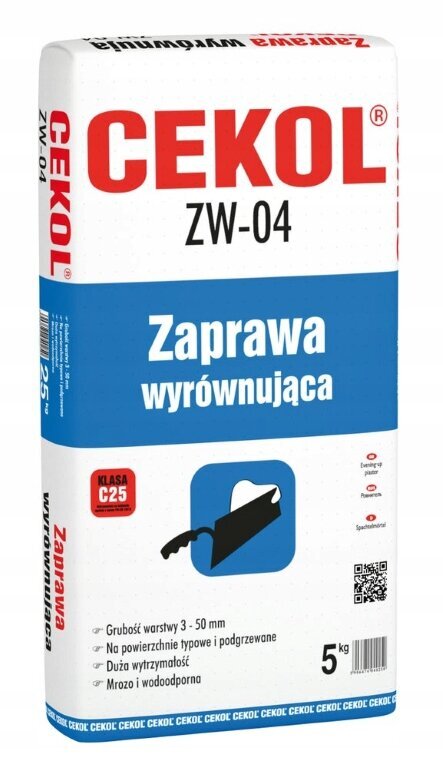 Vahva tasoituslaasti ZW-04 5 kg hinta ja tiedot | Laastit ja kitit | hobbyhall.fi