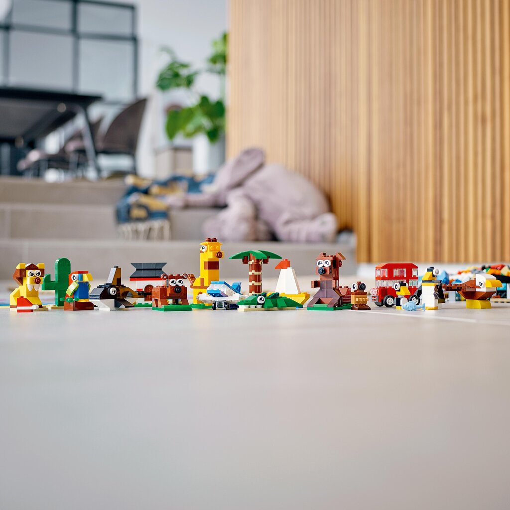11015 LEGO® Classic ympäri maailmaa hinta ja tiedot | LEGOT ja rakennuslelut | hobbyhall.fi