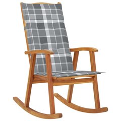 Keinutuoli tyynyillä, ruskea hinta ja tiedot | Nojatuolit | hobbyhall.fi
