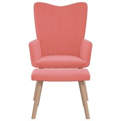 Nojatuoli , pinkki/valkoinen hinta ja tiedot | Nojatuolit | hobbyhall.fi