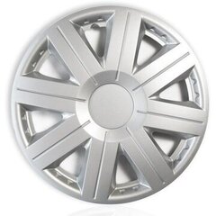 4× Jestic Hubcap 14" hopea hinta ja tiedot | Pölykapselit | hobbyhall.fi