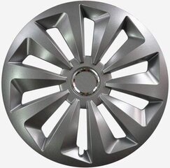 Jestic 17" hubcap hopea hinta ja tiedot | Pölykapselit | hobbyhall.fi